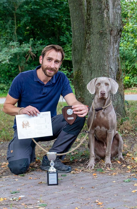 Achilles vom Heidelbachtal - Bester beim Wettbewerb unter 18 Monaten...